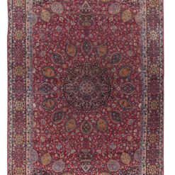 Tappeto Kerman Antico Persiano Autentico | Annodato a Mano 572x345cm