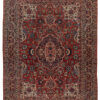Tappeto Isfahan Antico Persiano Autentico | Annodato a Mano 453x323cm