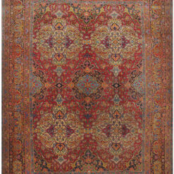 Tappeto Kerman Antico Persiano Autentico | Annodato a Mano 410x300cm