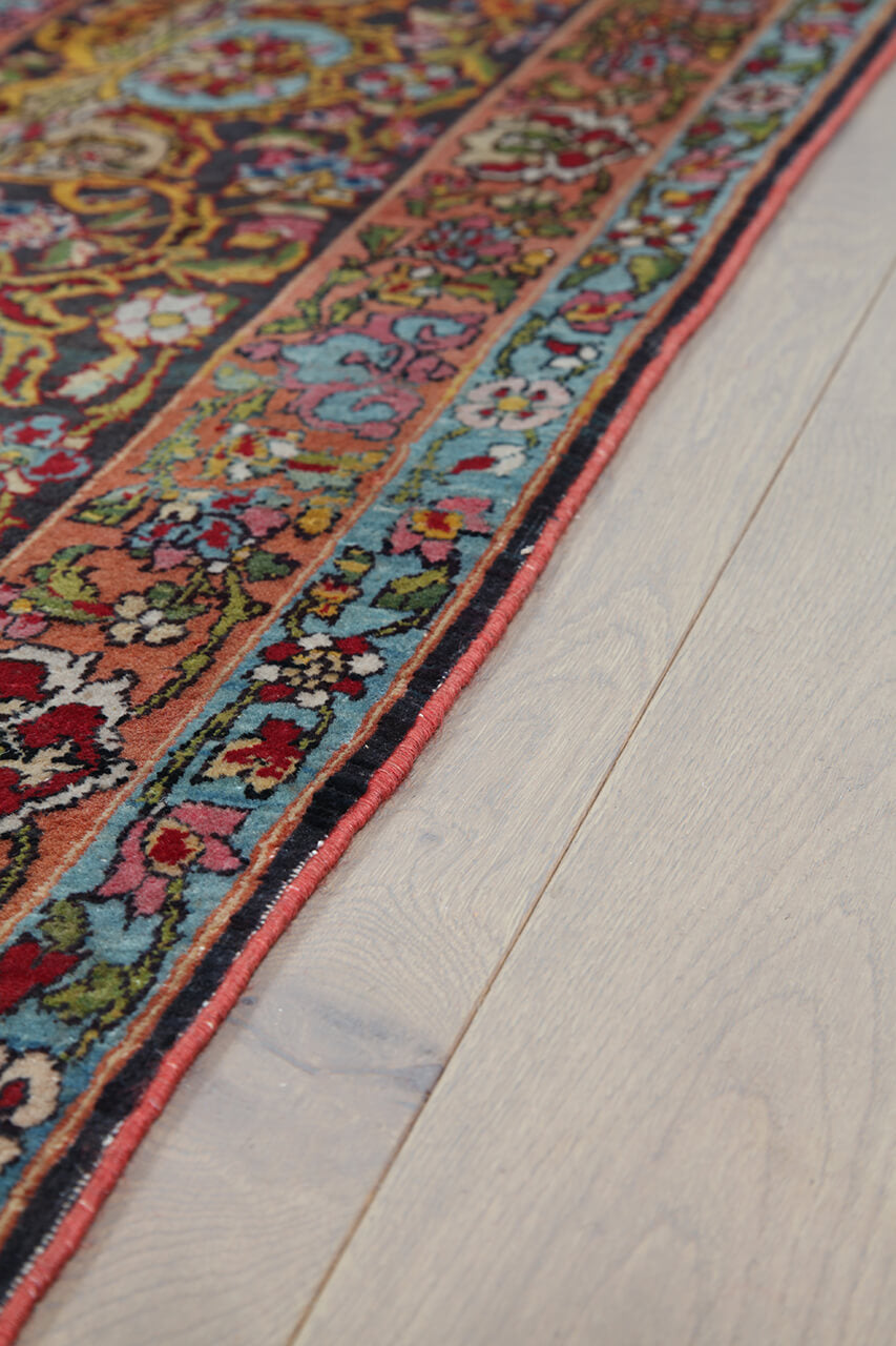 Tappeto Kerman Antico Persiano Autentico | Annodato a Mano 410x300cm - Image 3