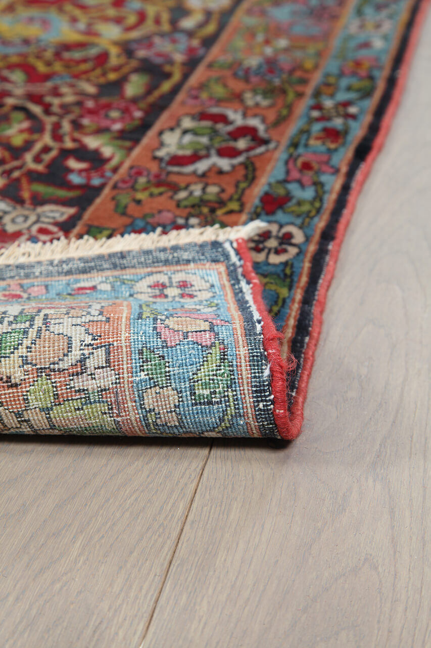 Tappeto Kerman Antico Persiano Autentico | Annodato a Mano 410x300cm - Image 5