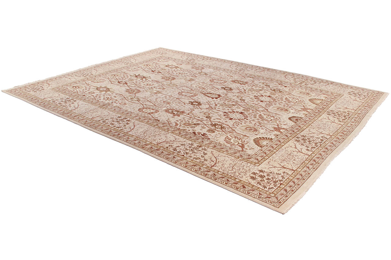 Tappeto orientale classico in lana fine, fatto a mano 400x300cm - Image 2