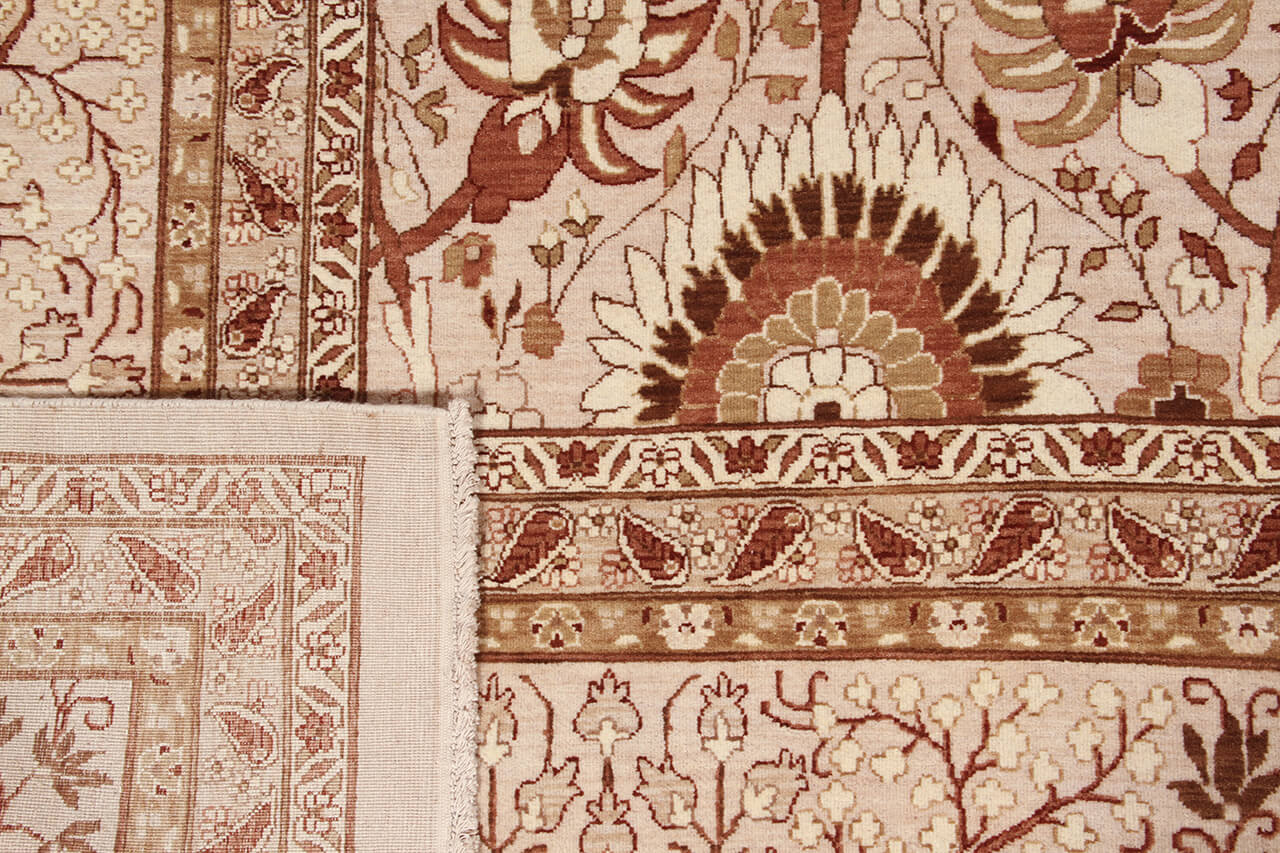 Tappeto orientale classico in lana fine, fatto a mano 400x300cm - Image 4