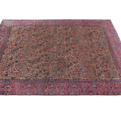 Alternative view of Tappeto Kerman Antico Persiano Autentico | Annodato a Mano 485x360cm