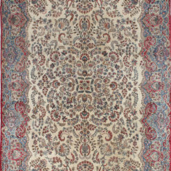 Tappeto Kerman Antico Persiano Autentico | Annodato a Mano 436x299cm