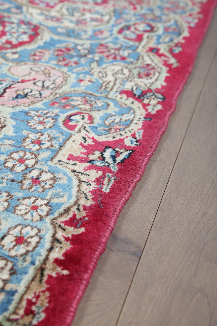 Tappeto Kerman Antico Persiano Autentico | Annodato a Mano 436x299cm - Image 3