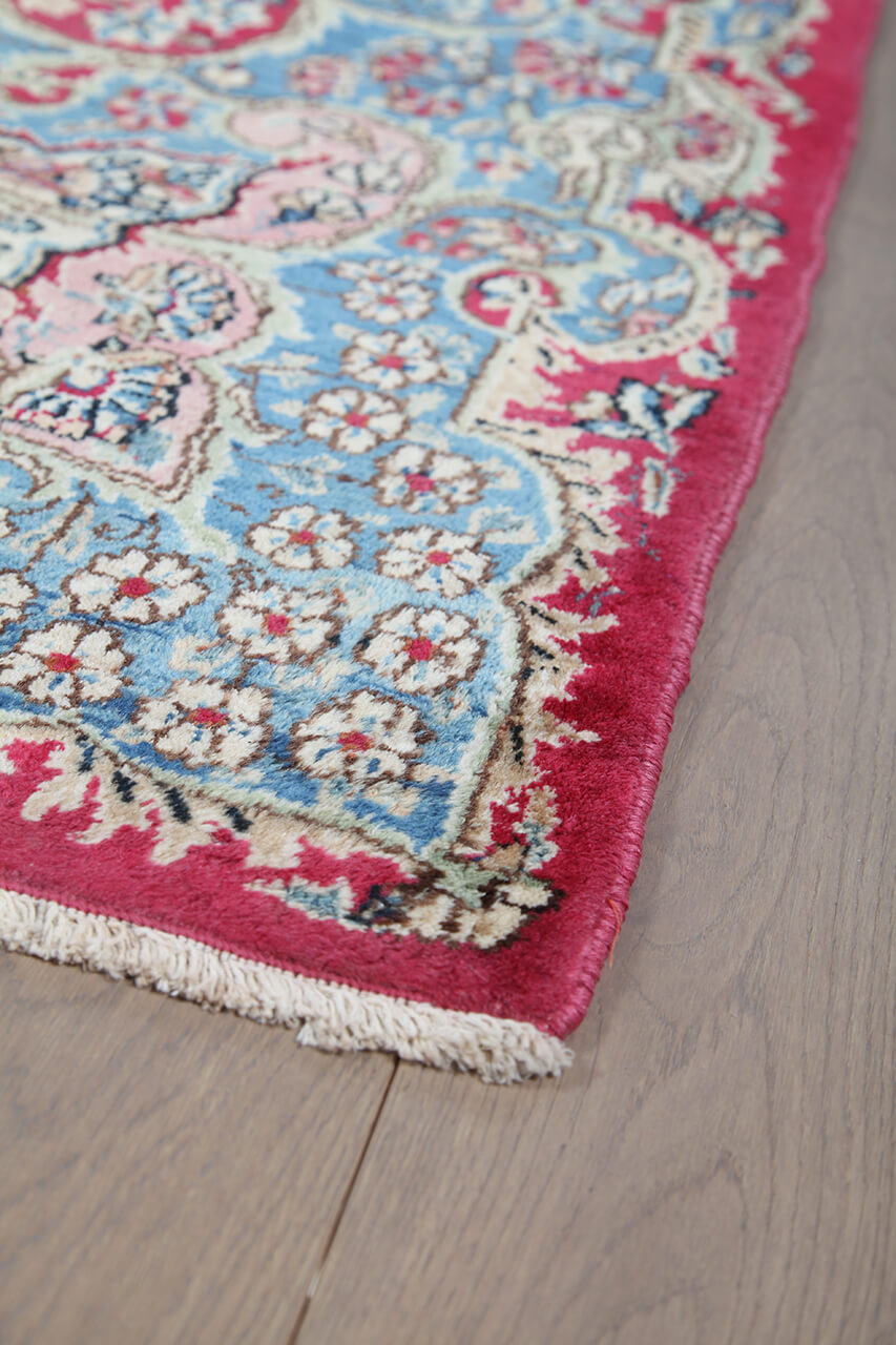 Tappeto Kerman Antico Persiano Autentico | Annodato a Mano 436x299cm - Image 4