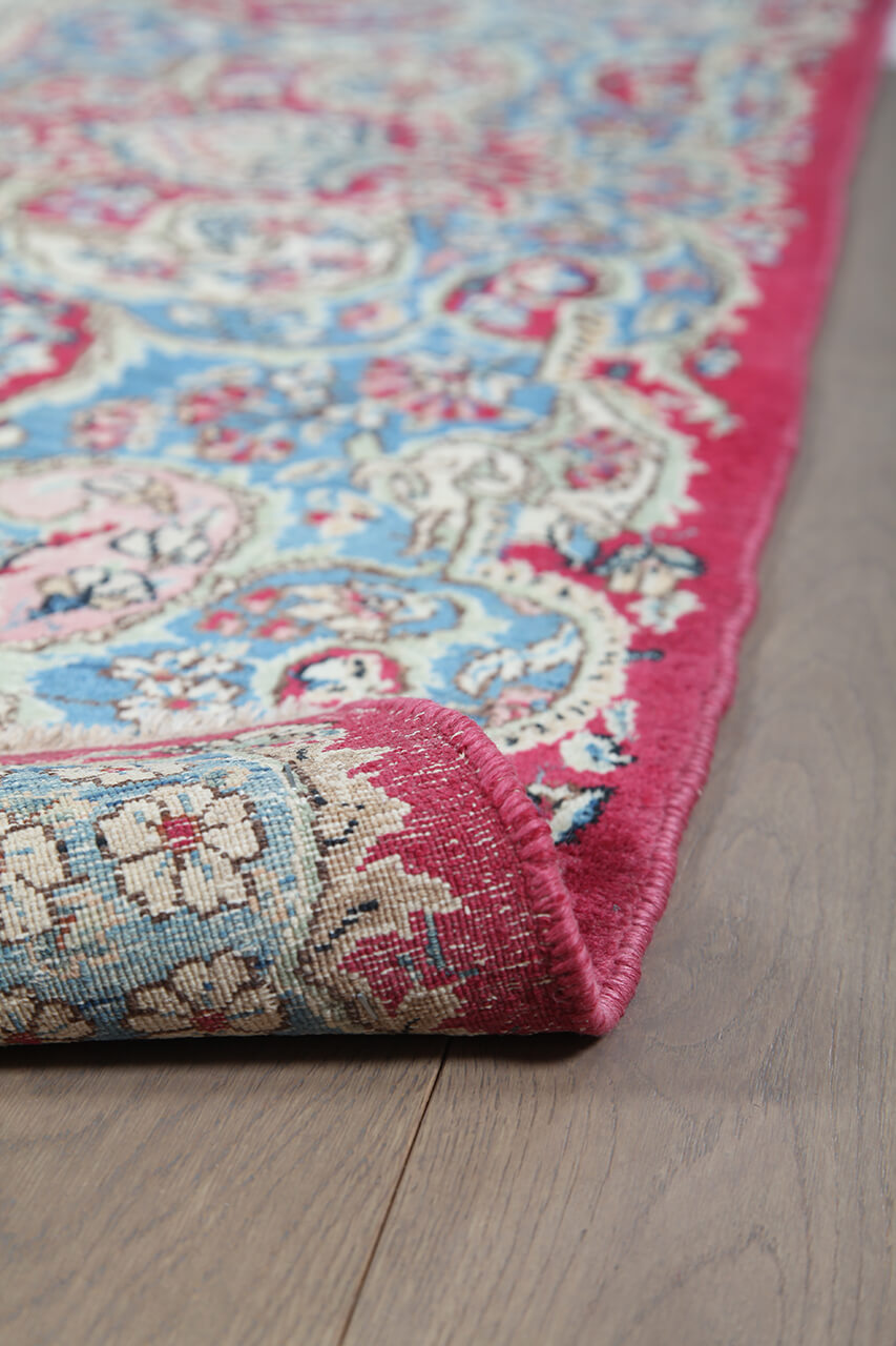 Tappeto Kerman Antico Persiano Autentico | Annodato a Mano 436x299cm - Image 5