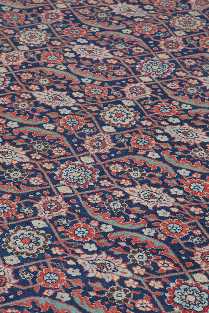 Tappeto Farahan Antico Persiano Autentico | Annodato a Mano 371x301cm