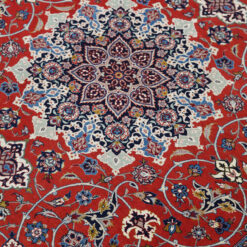 Alternative view of Tappeto Isfahan Antico Persiano Autentico | Annodato a Mano 225x150cm