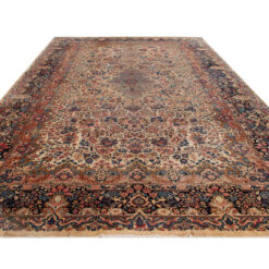 Alternative view of Tappeto Kerman Antico Persiano Autentico | Annodato a Mano 540x270cm