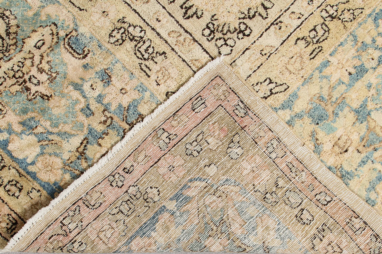 Tappeto Kerman Antico Persiano Autentico | Annodato a Mano 380x270cm - Image 7
