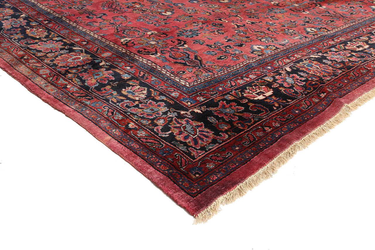 Tappeto Lillian Antico Persiano Autentico | Annodato a Mano 528x390cm - Image 3