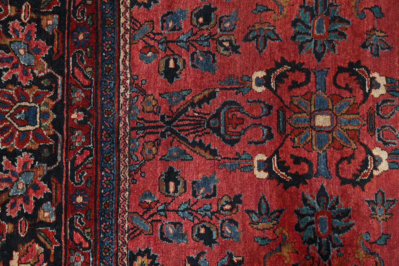 Tappeto Lillian Antico Persiano Autentico | Annodato a Mano 528x390cm - Image 5