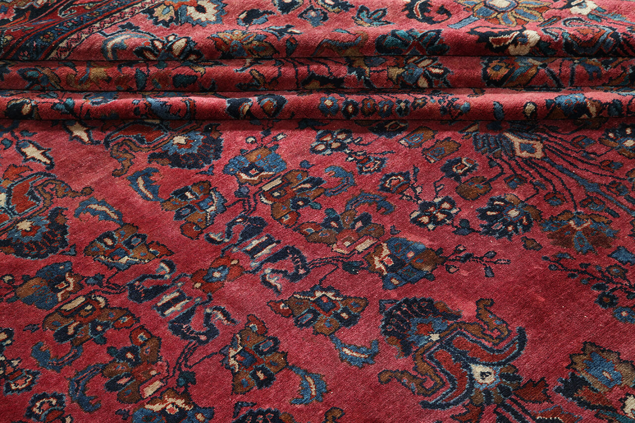 Tappeto Lillian Antico Persiano Autentico | Annodato a Mano 528x390cm - Image 7