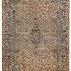 Tappeto Kerman Antico Persiano Autentico | Annodato a Mano 528x336cm