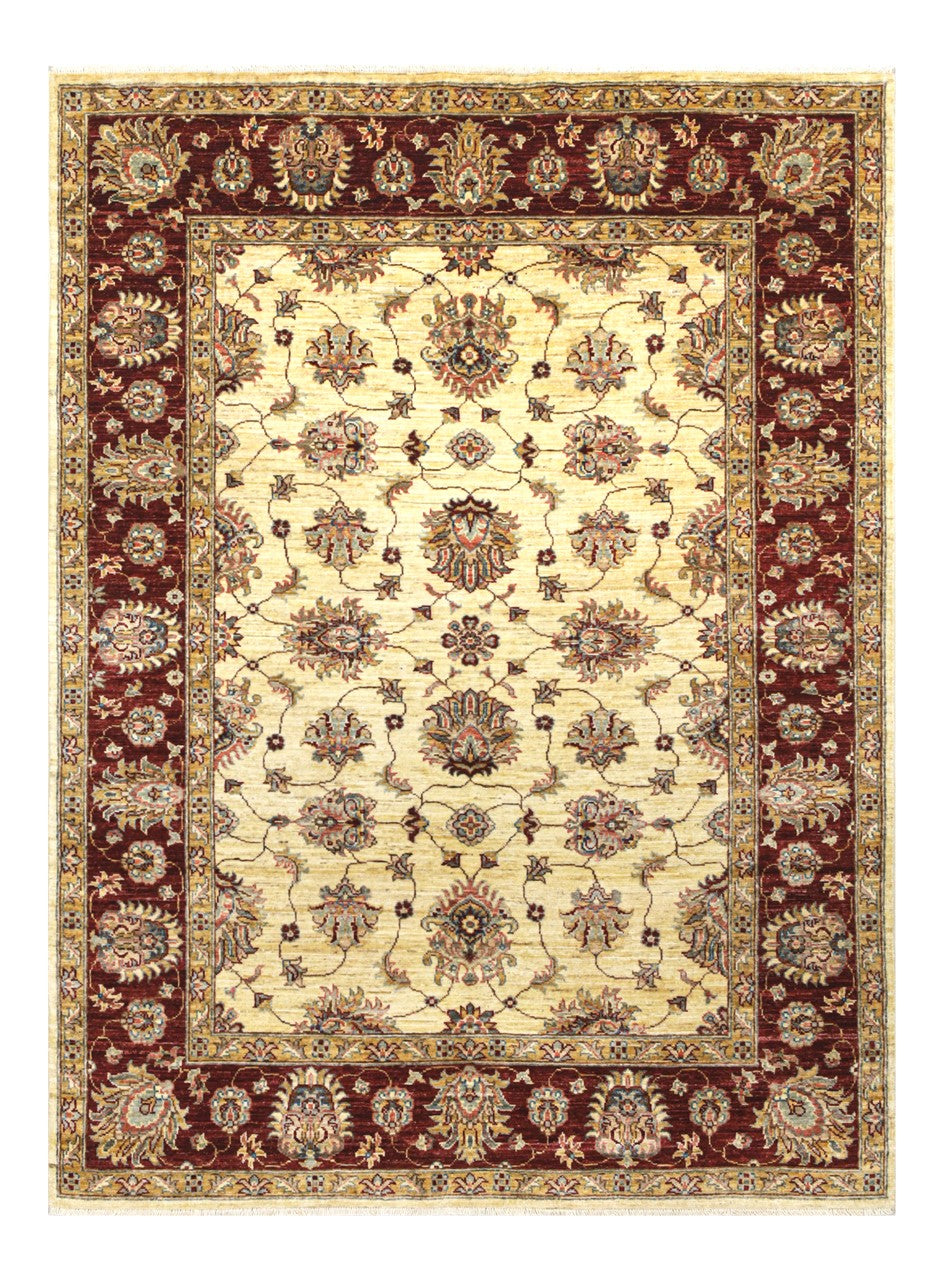Tappeto Ziegler Farahan premium in lana, fatto a mano 201x150cm