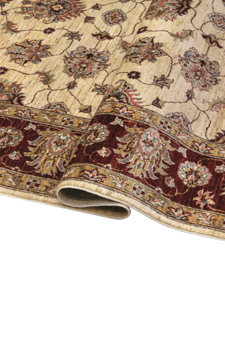 Tappeto Ziegler Farahan premium in lana, fatto a mano 201x150cm - Image 3