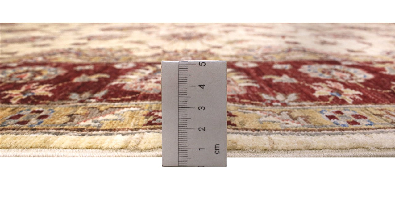 Tappeto Ziegler Farahan premium in lana, fatto a mano 201x150cm - Image 4