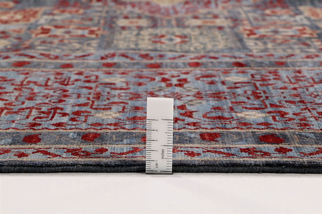 Tappeto Mamluk Moderno Multicolore, Fatto a mano, 541x359cm - Image 2