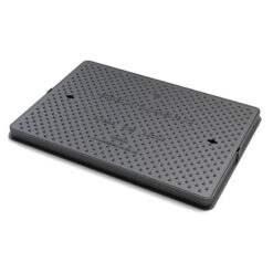 EBP Ductile Iron Class B125 Loading  Solid Top Manhole Cover - All Sizes