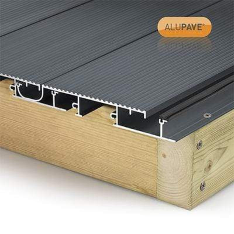 Alupave Aluminium Fireproof Flat Roof & Decking Board - Waterproof - Image 5