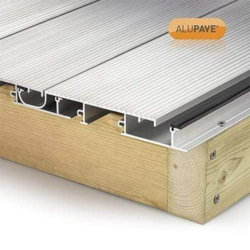 Alupave Aluminium Fireproof Flat Roof & Decking Board - Waterproof - Image 6