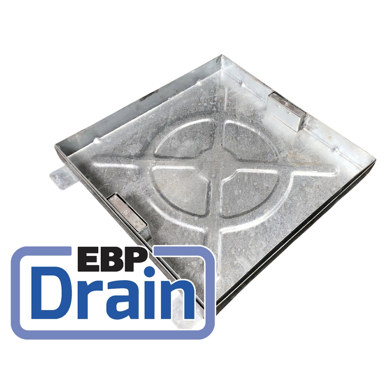EBP Shallow Block Pavior with Keys 46mm Deep Galvanised Manhole Cover - All Sizes - Image 3