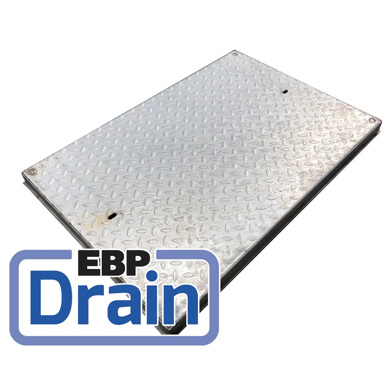 EBP Single Seal Solid Top Galvanised Manhole Cover - All Sizes - Image 5