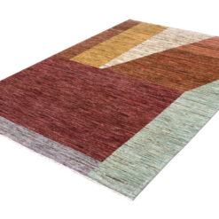 Alternative view of Tappeto Moderno in lana, fatto a mano, design geometrico 228x159cm