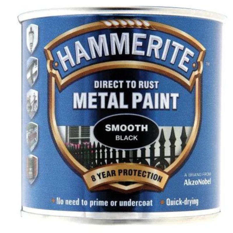 Hammerite Direct to Rust Smooth Finish Metal Paint - All Colours - All Sizes - Image 23