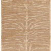 Tappeto Moderno di Design Tiger in Viscosa Premium 60x120 cm Beige Avorio – Elegante per Arredi Contemporanei