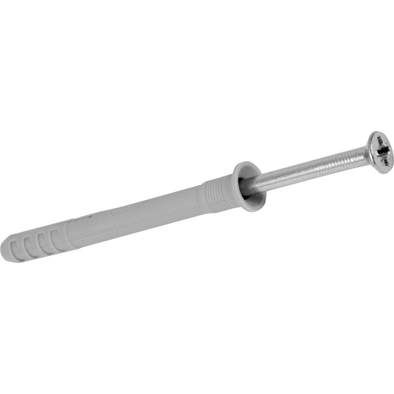 Hammerfix 6 x 40mm Nylon Screws (Box of 100)