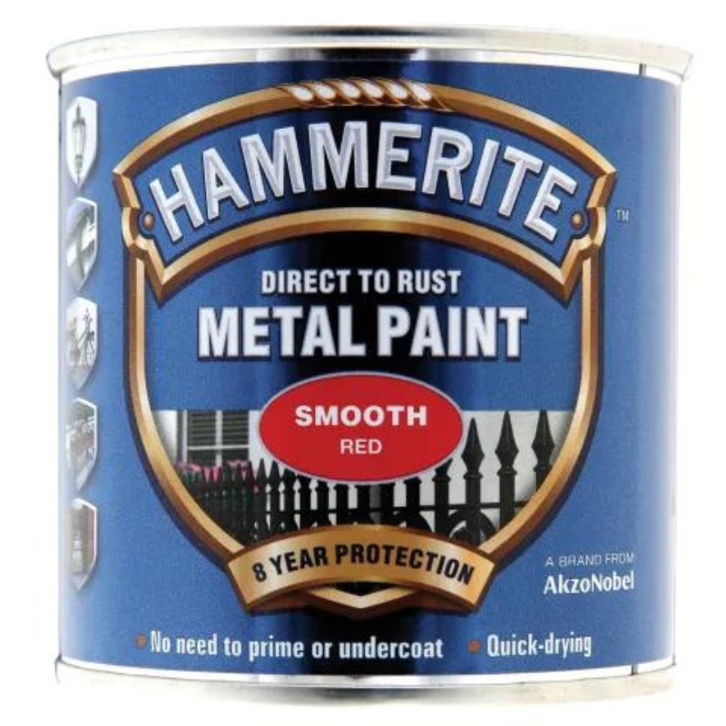 Hammerite Direct to Rust Smooth Finish Metal Paint - All Colours - All Sizes - Image 17