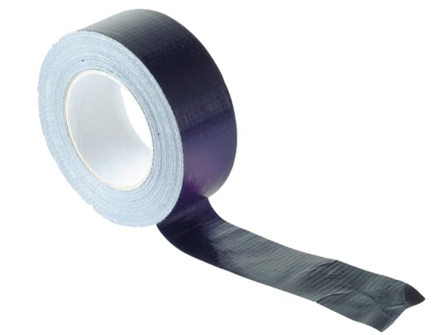 Faithfull Gaffa Tape 50mm x 50m Black - Image 2
