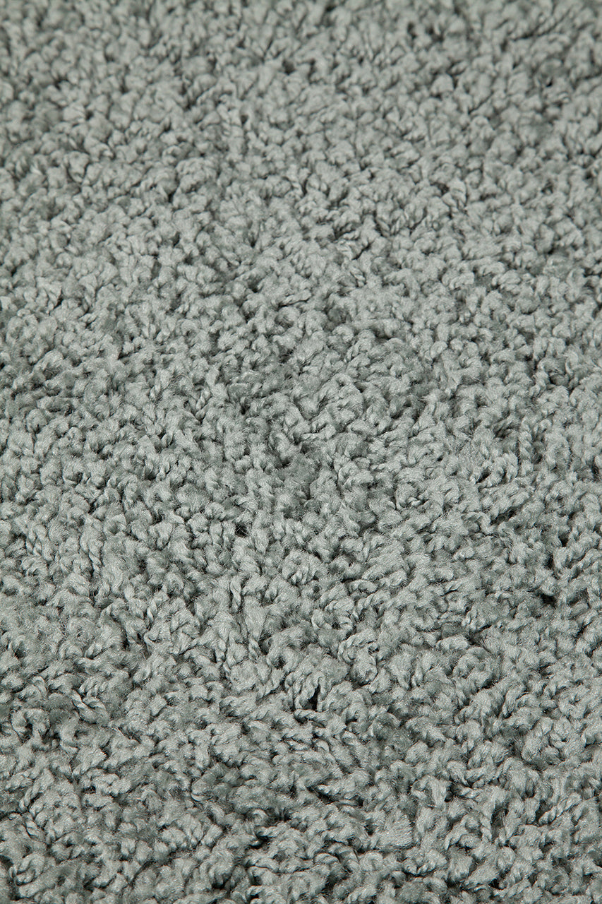 Tappeto Shaggy Boston Grigio Menta - Tinta Unita - Morbido e Resistente | Ideale per ogni ambiente