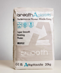 Adaptavate Breathaplasta Smooth Fine Finishing Plaster 20kg