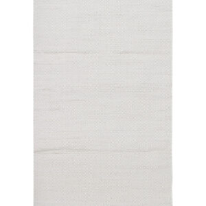 Tappeto Abano Bianco in Cotone - Lavabile in Lavatrice - Ideale per Bagno o Cucina