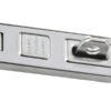 ABUS 100/100 Hardened Steel Hasp & Staple 100mm Carded