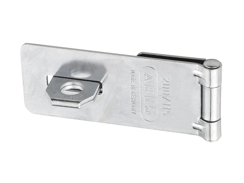 ABUS Steel Hasp & Staple 115mm - Corrosion Protected Security