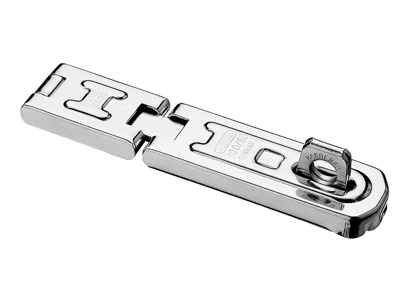 ABUS 100/80 DG Hardened Steel Hinged Hasp & Staple 80mm
