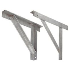 Simpson Strong Tie Gallows Brackets - 50mm x 375mm x 490mm - Galvanised - (Pack of 2)