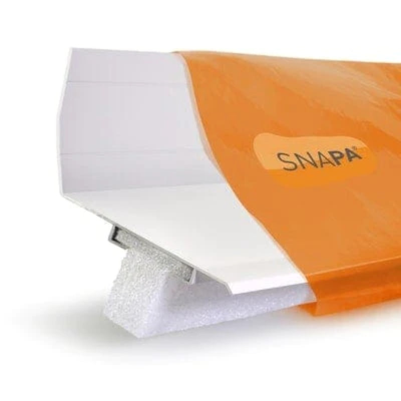 Snapa Top Wall Flashing White - All Sizes - Image 5