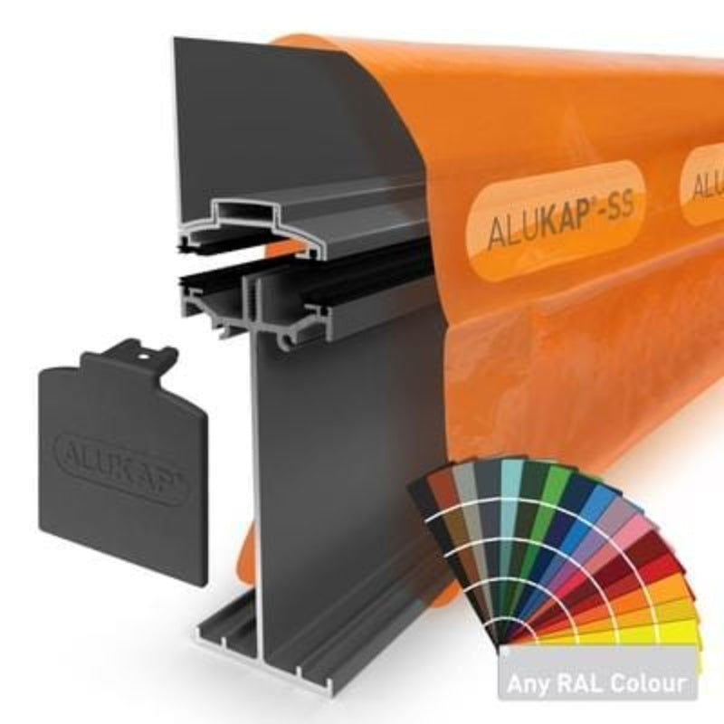 Alukap-SS High Span Aluminium Wall Bar - Powder Coated Glazing - Image 9