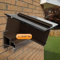 Alternative view of Alukap-SS Powder Coated Aluminium Wall & Eaves Beam System