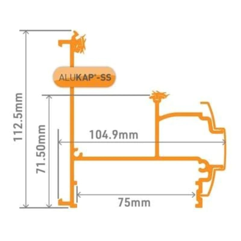 Alukap-SS Powder Coated Aluminium Wall & Eaves Beam System - Image 8