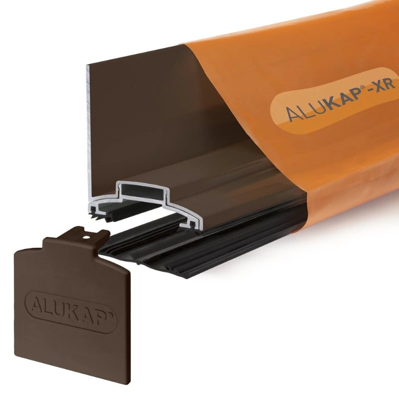 Alukap-XR 60mm Aluminium Wall Bar - Powder Coated with Gasket