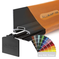 Alukap-XR 60mm Aluminium Wall Bar 3.0m - Powder Coated All Colours