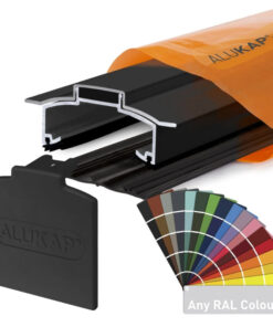 Alukap-XR Premium Aluminium Hip Bar 3m 55mm - Glazing System