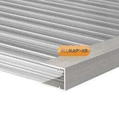 Alternative view of Alukap-XR 16mm Aluminium C Section - Polycarbonate Glazing Joint